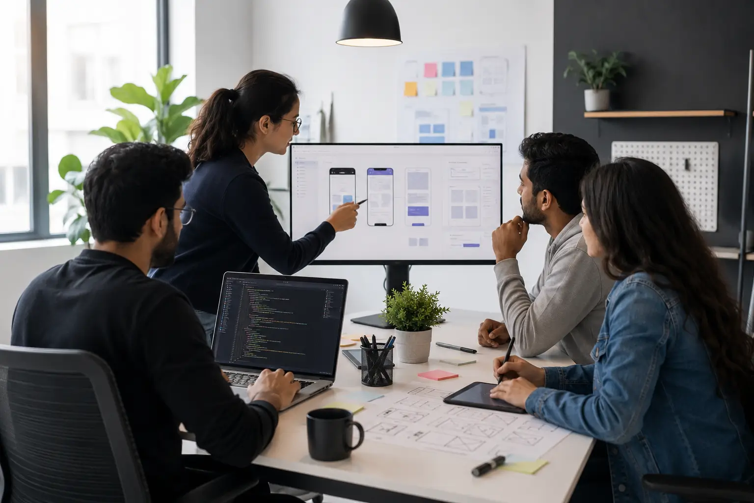 Who We Are - Webzeniq Design Mockup